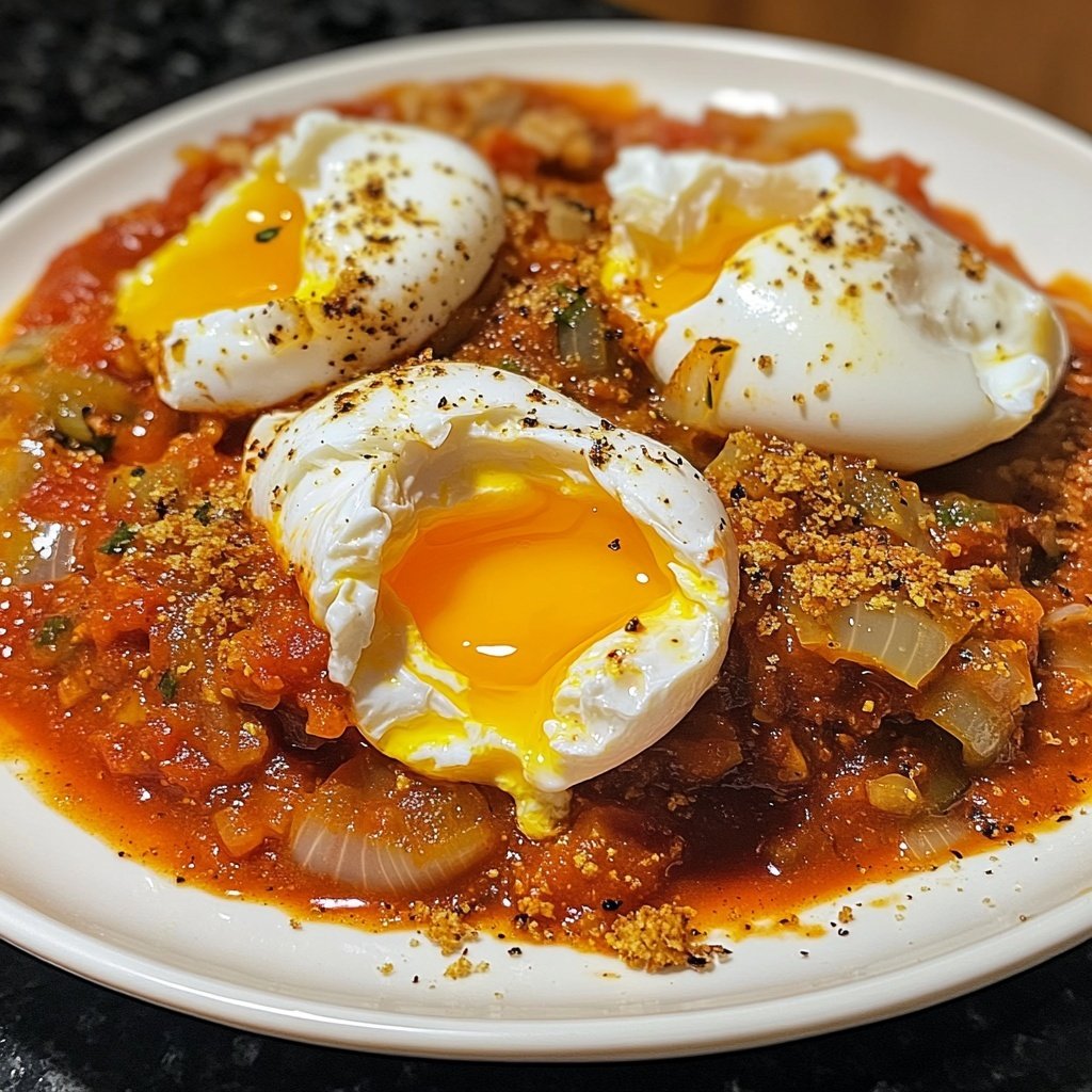 Shakshuka mit Zwiebeln