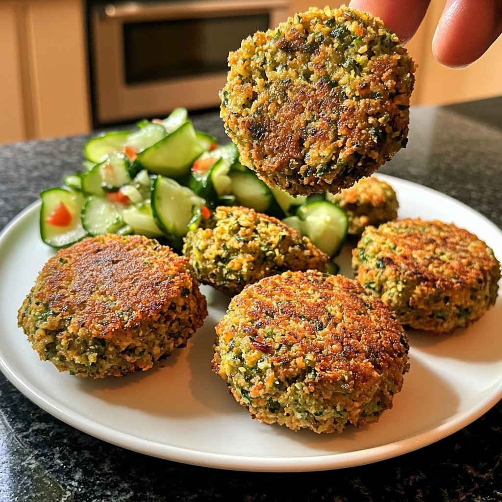 Falafel mit Gurkensalat