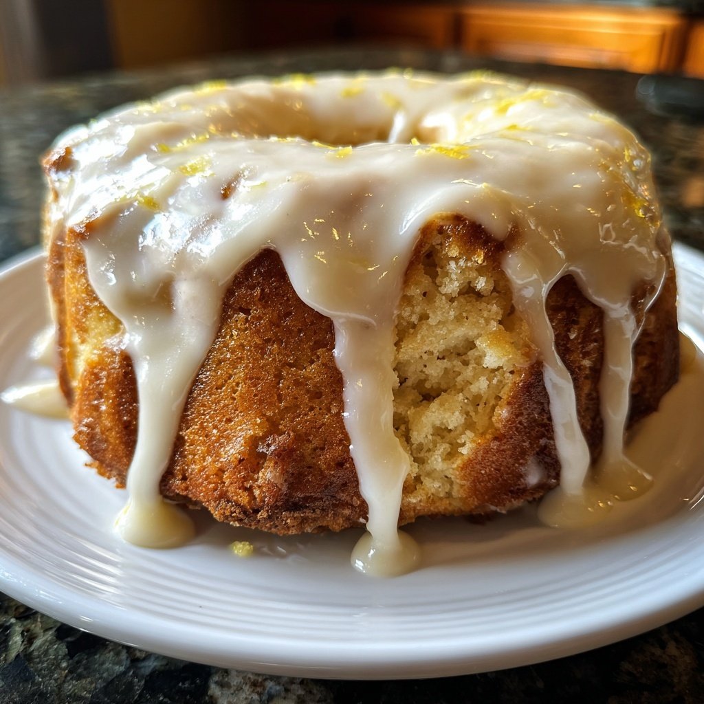 Zitronenkuchen aromatisch