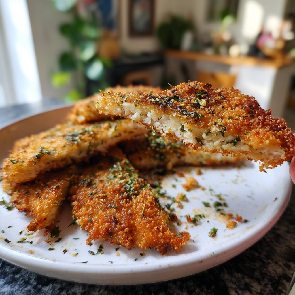 Blumenkohl Schnitzel Aus Dem Ofen