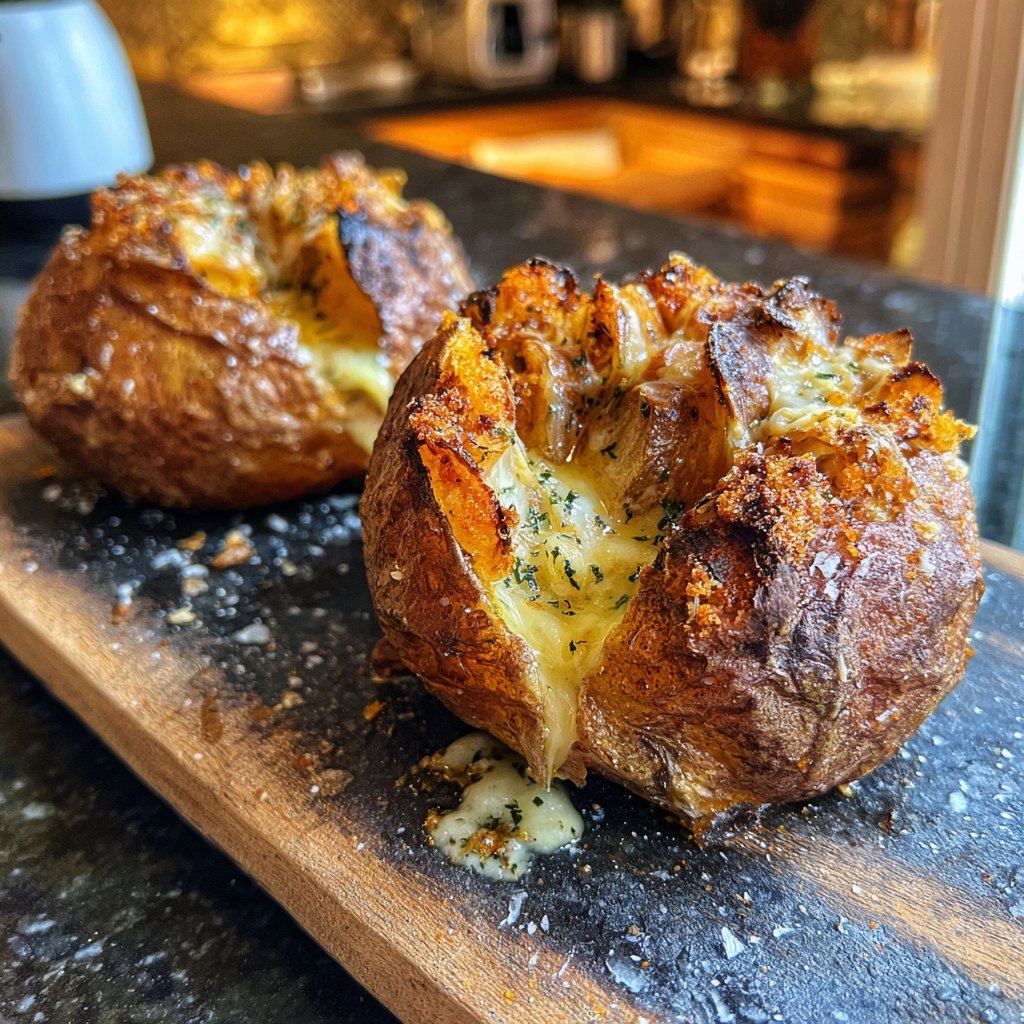 Ofenkartoffeln mit Knoblauch