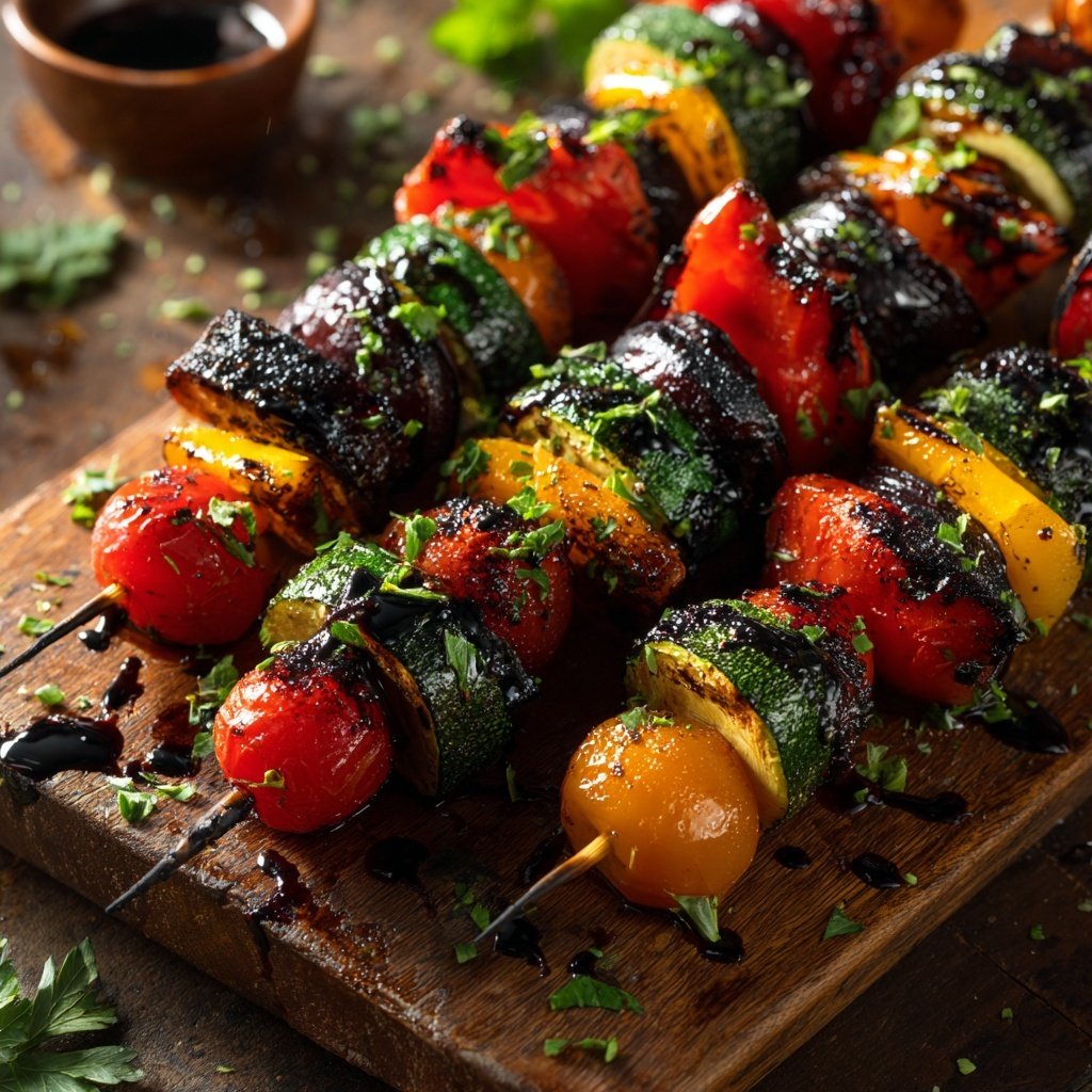 Grill Gemüse Spieße