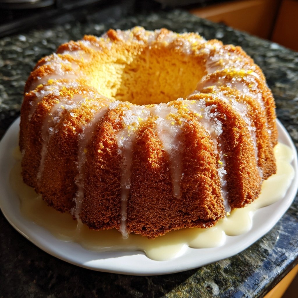 Zitronenkuchen locker und saftig