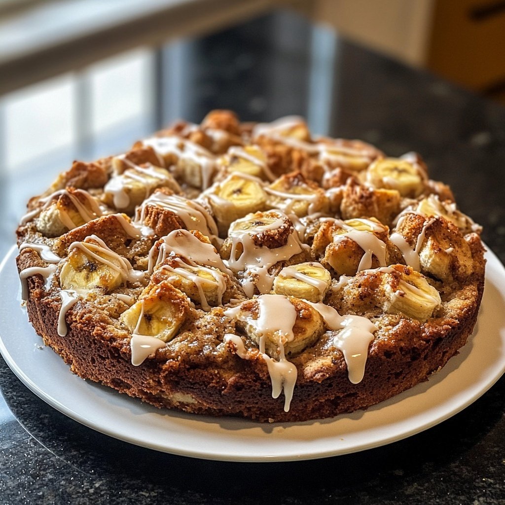Bananenkuchen mit Vanille