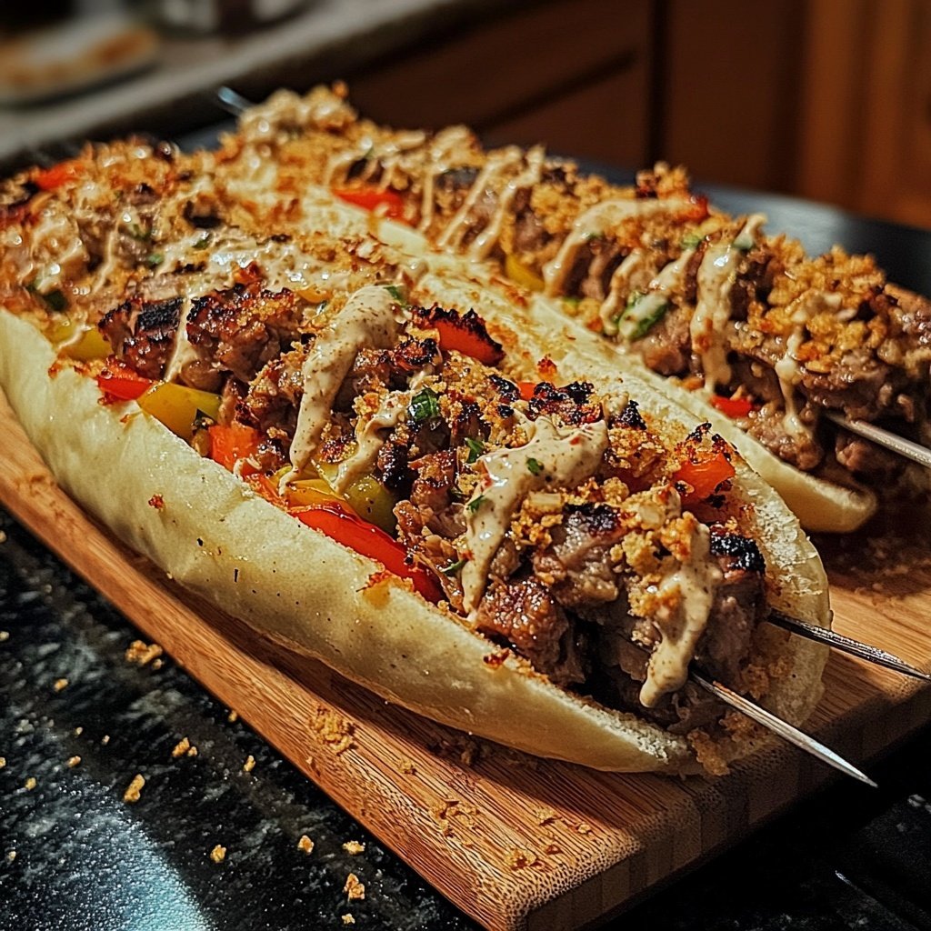 Klassischer Döner Kebab wie vom Imbiss